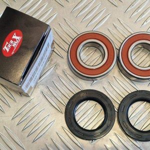 Kit Rolamentos c/ Vedantes Roda Frente Suzuki GSXR1300 Hayabusa 99-18/ GSX1400 02-07/ GSXR600 97-10/ GSXR750 96-10/ GSXR1000 01-22/ SV1000 03-05/ TL1000S 97-00/ TL1000R 98-99