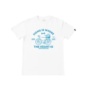 Camiseta Seamont Bike Travel Branca