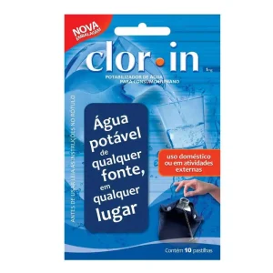 Pastilhas Clor In de Cloro 1mg