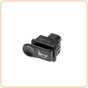 INTERRUPTOR DE CLAXON [PRETO] PARA PIAGGIO APE 50 – SCOOTERS DIVERSAS «ORIGINAL»