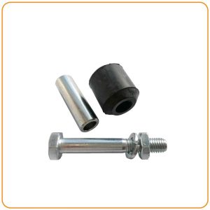 SINOBLOCO BORRACHA+PARAFUSO+CASQUILHO DE APOIO AMORTECEDOR/MOTOR (KIT) PARA VESPA