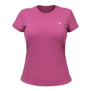Camiseta Curtlo Active Fresh Fem MC Ameixa