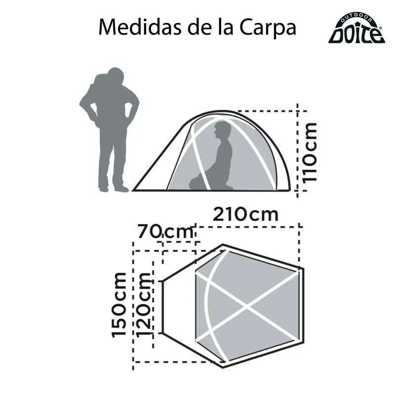 Aluguel Barraca Doite Tolima 2 pessoas – 4 Estações - Image 4