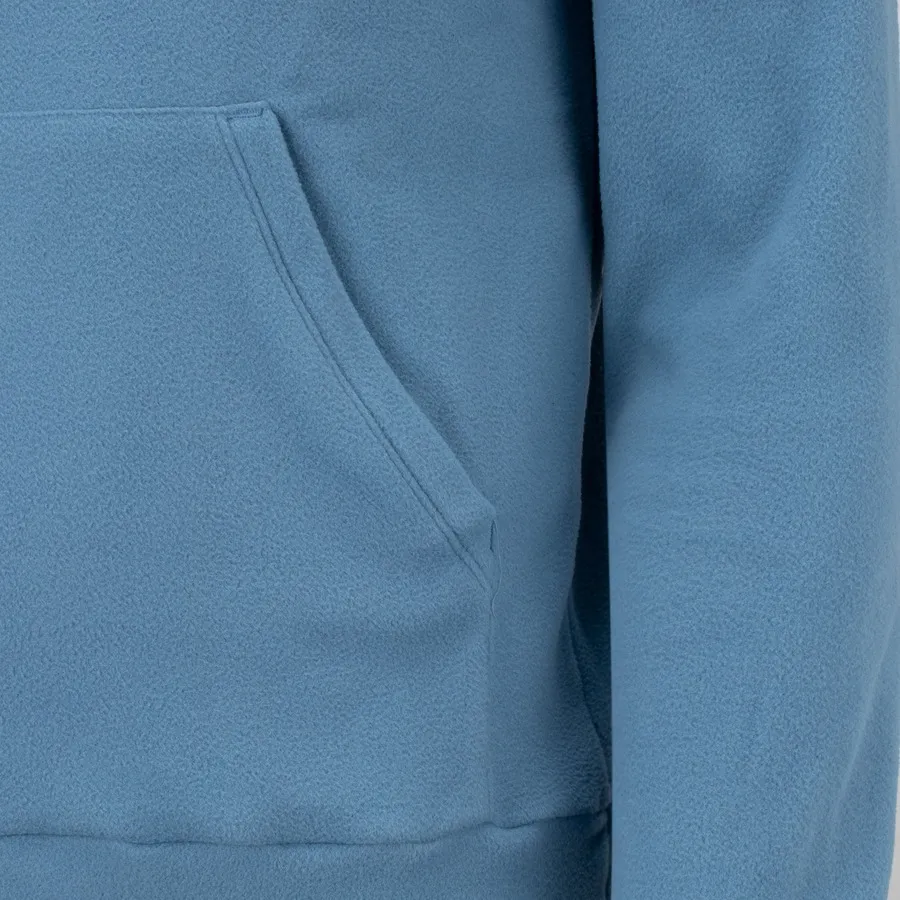 Blusa Fleece Salomon Polar Hoodie Masculino Azul Copen - Image 4