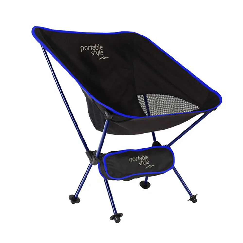 Cadeira Camping Portable Style Chair One (Baixa) Alumínio Azul - Image 2