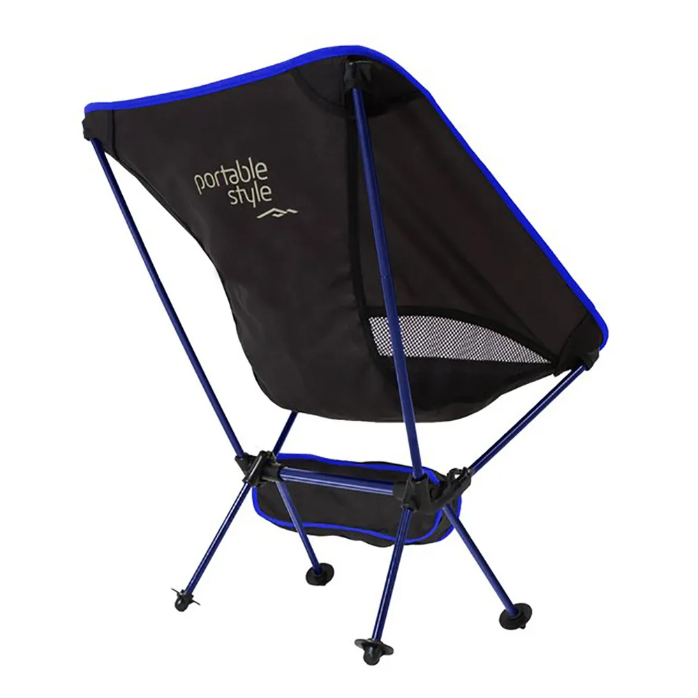 Cadeira Camping Portable Style Chair One (Baixa) Alumínio Azul - Image 4
