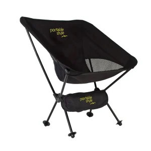 Cadeira Camping Portable Style Chair One (Baixa) Aço Preto