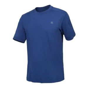Camiseta Curtlo Active Fresh Manga Longa Masculino Azul Marinho
